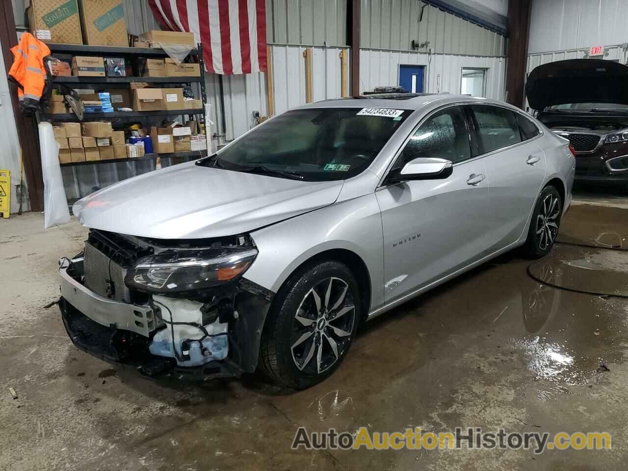 2017 CHEVROLET MALIBU LT, 1G1ZE5ST5HF237856