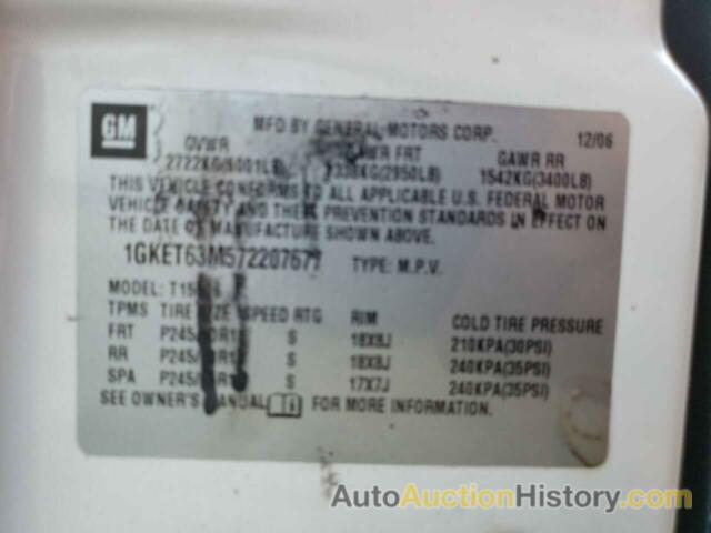 GMC ENVOY DENALI, 1GKET63M572207677