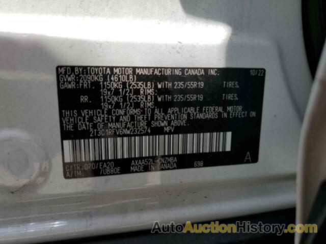 TOYOTA RAV4 XLE PREMIUM, 2T3C1RFV6NW232574