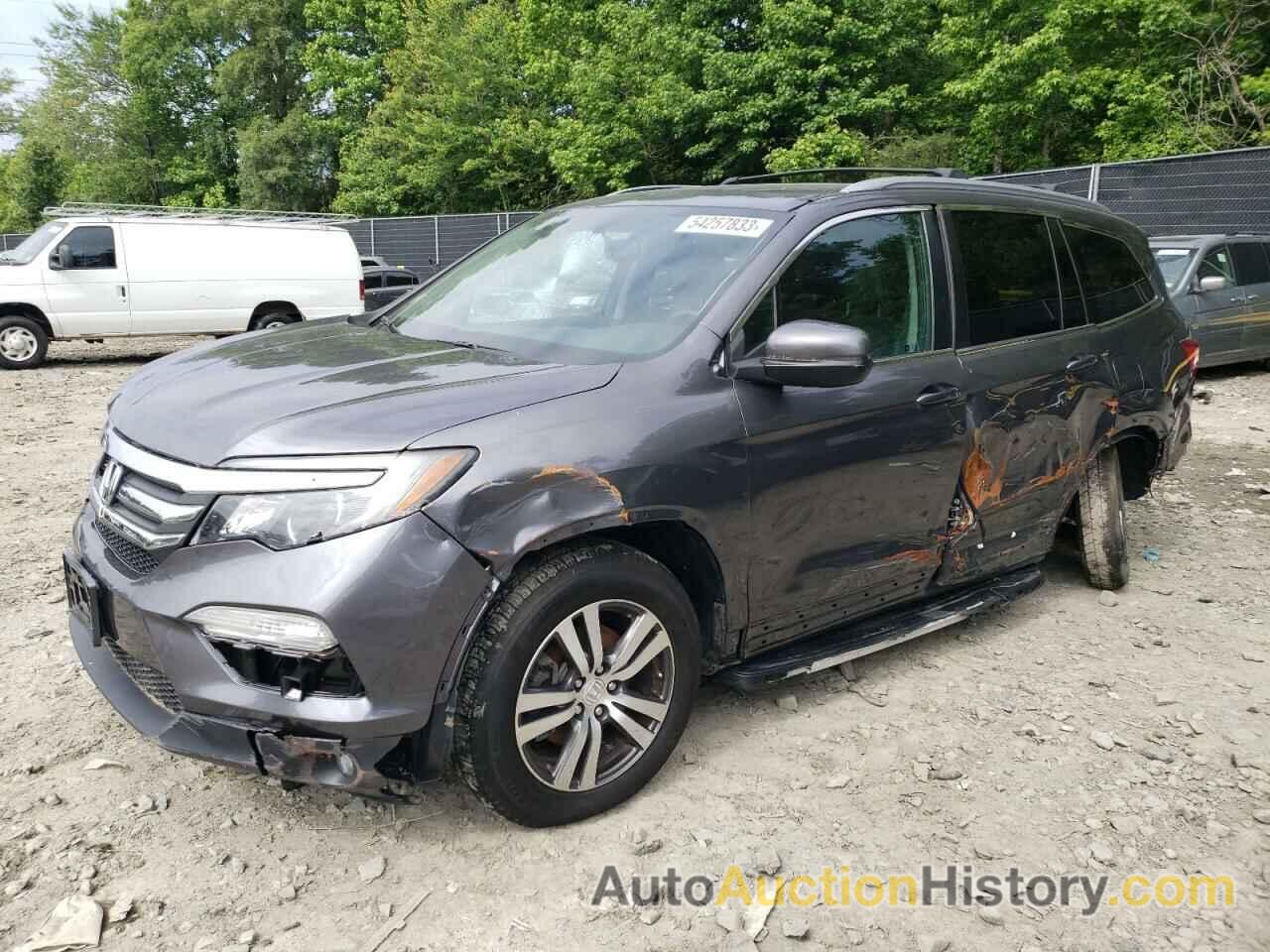 2017 HONDA PILOT EXL, 5FNYF6H58HB038075