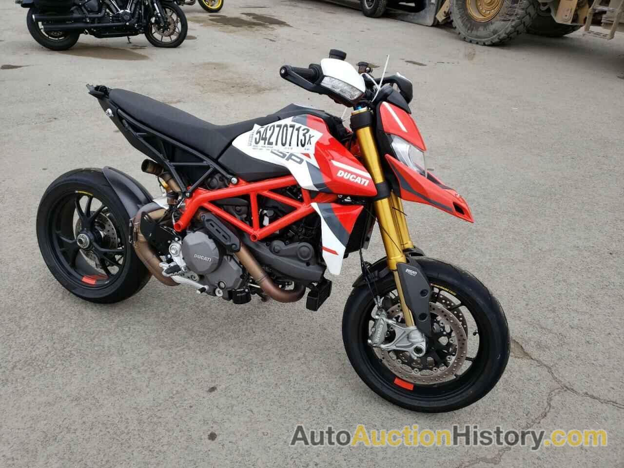 2022 DUCATI HYPERMOTAR 950, ZDMBAJDT3NB008710