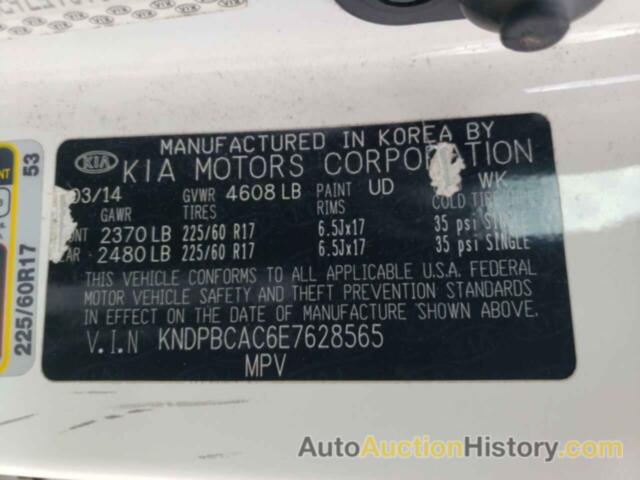 KIA SPORTAGE LX, KNDPBCAC6E7628565