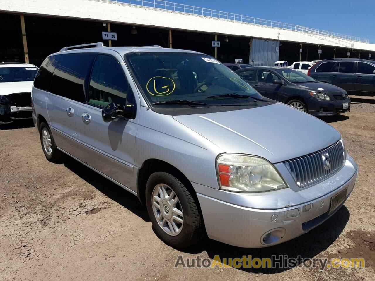 2007 MERCURY MONTEREY LUXURY, 2MRDA22257BJ00299