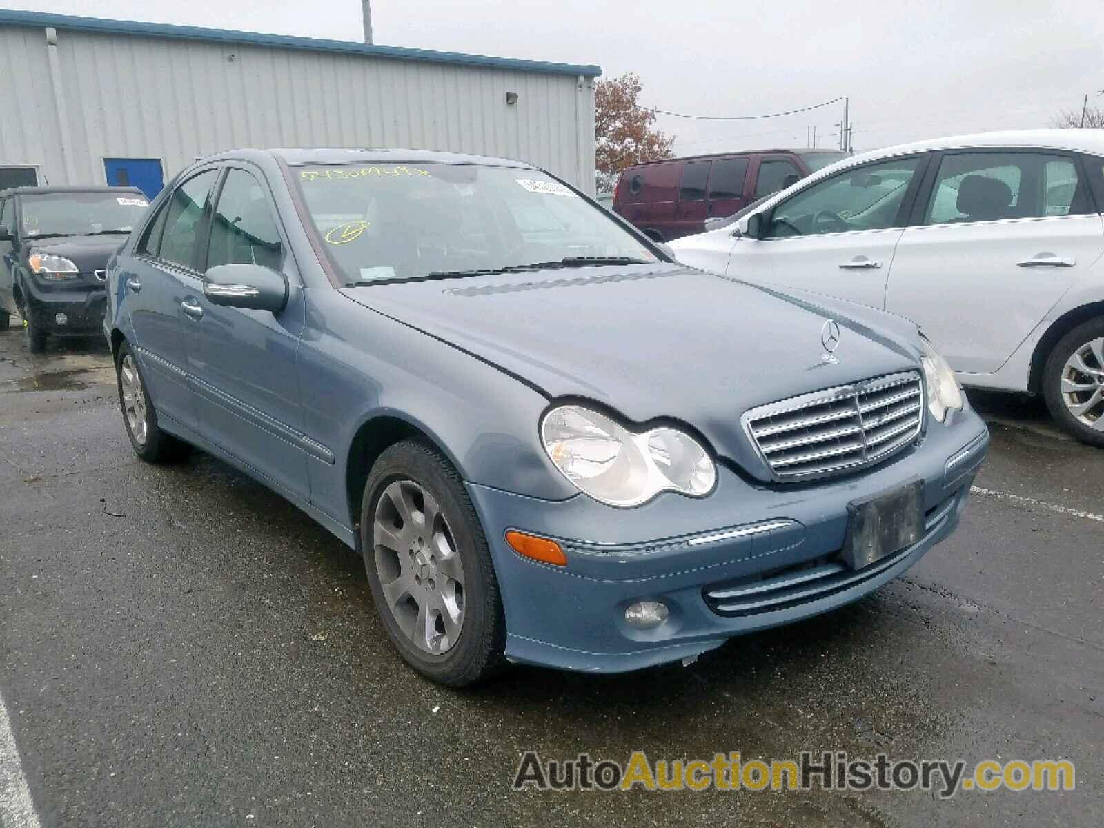 2005 MERCEDES-BENZ C 320 4MAT 320 4MATIC, WDBRF84J25F672281