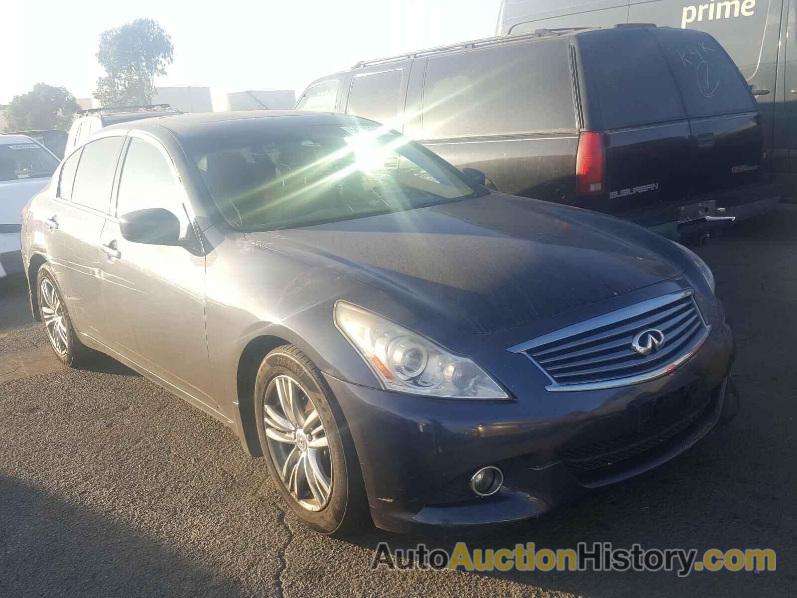 2011 INFINITI G25 BASE BASE, JN1DV6AP8BM830435