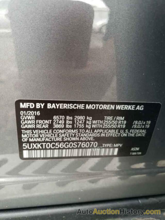 BMW X5 XDR40E, 5UXKT0C56G0S76070