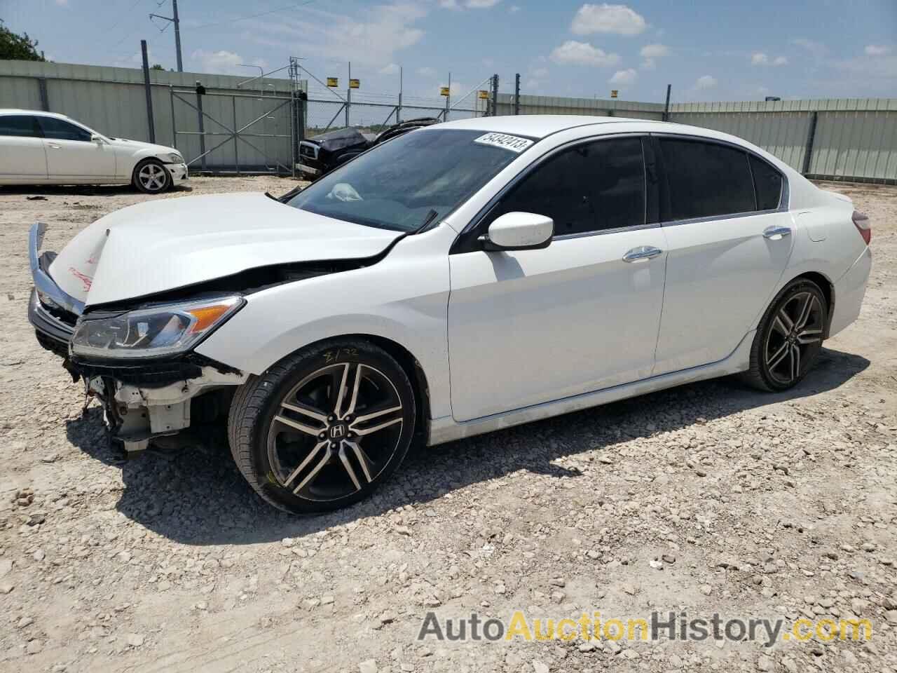 2016 HONDA ACCORD SPORT, 1HGCR2F6XGA017923