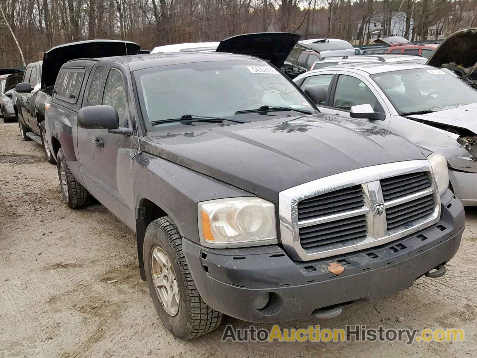 2007 DODGE DAKOTA SLT, 1D7HW42N87S212523