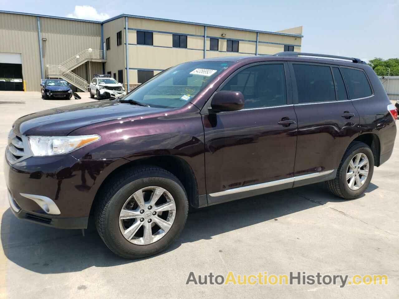 2013 TOYOTA HIGHLANDER BASE, 5TDZA3EH3DS042296