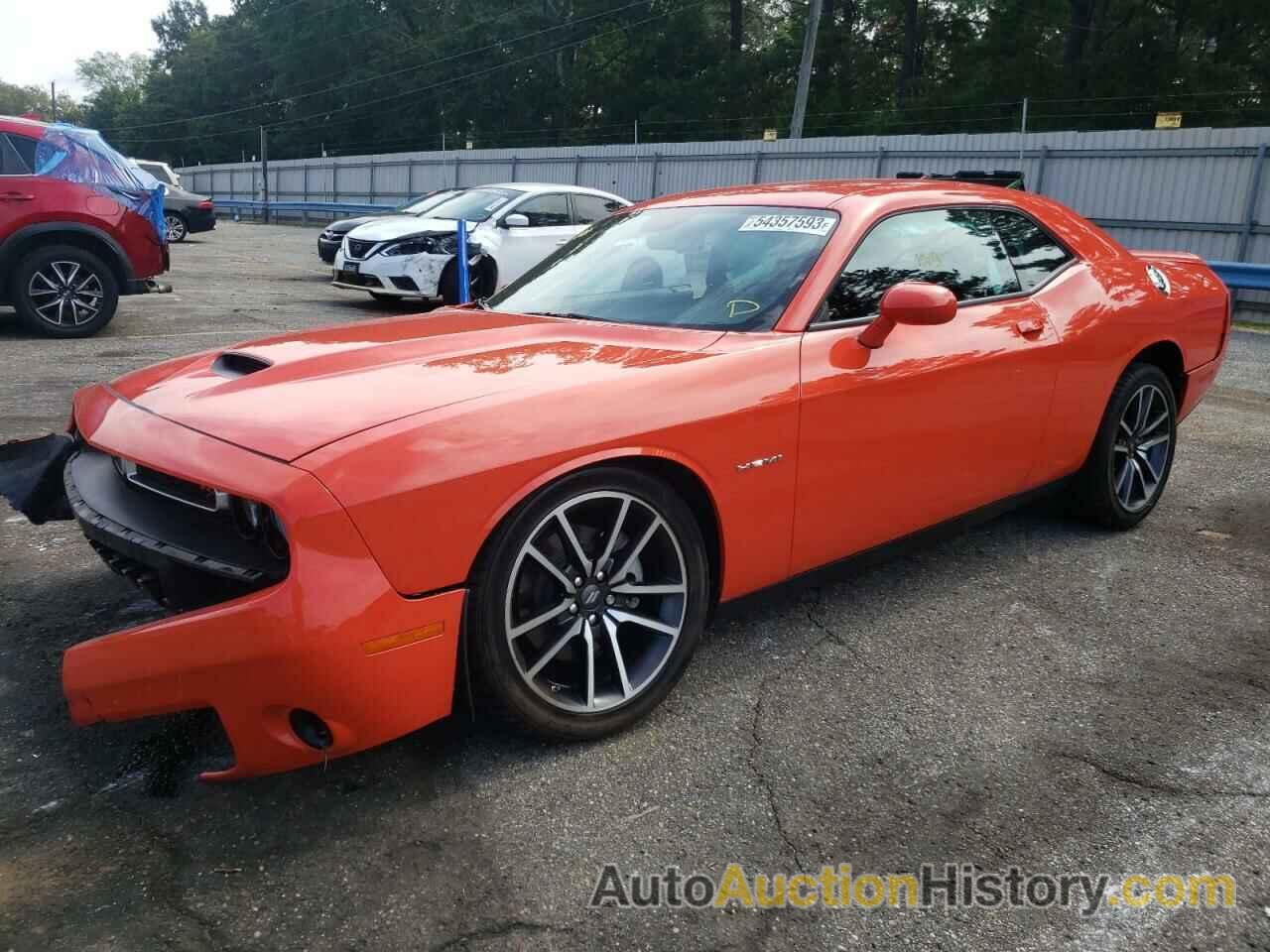 2022 DODGE CHALLENGER R/T, 2C3CDZBT5NH254498