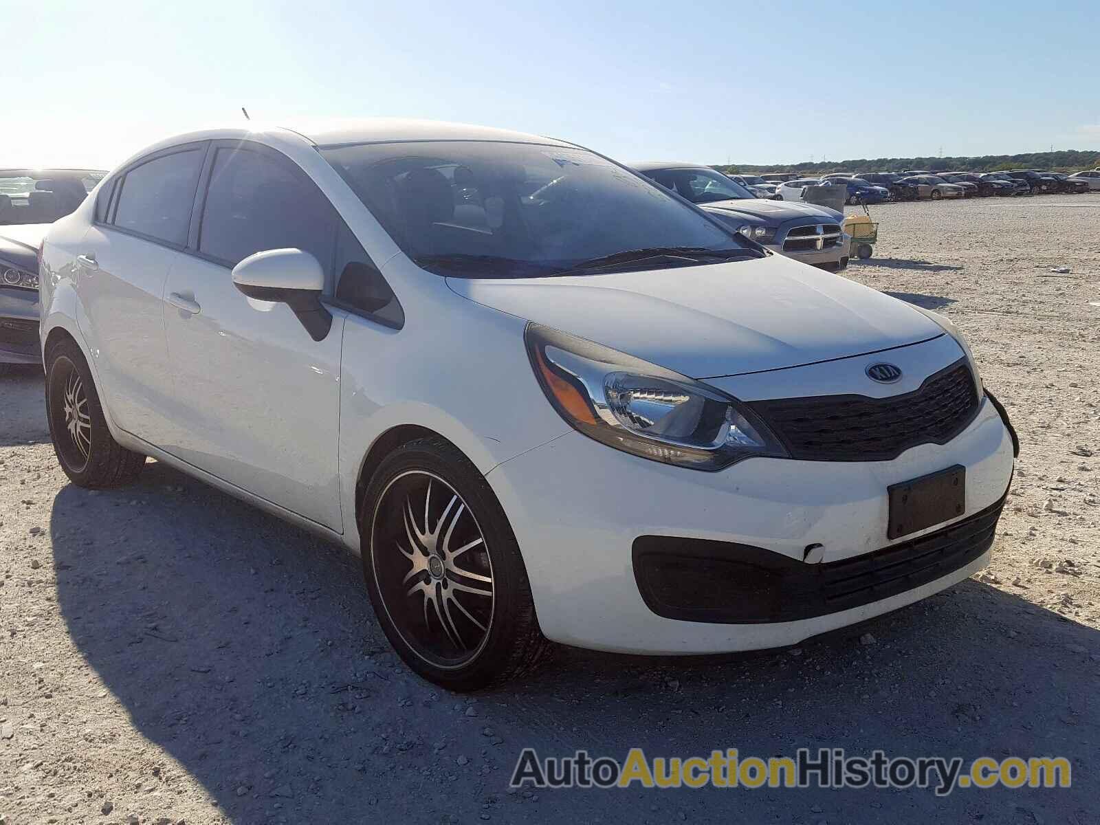 2012 KIA RIO LX LX, KNADM4A39C6087532