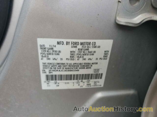 FORD EDGE SEL, 2FMDK4JC3EBB63349