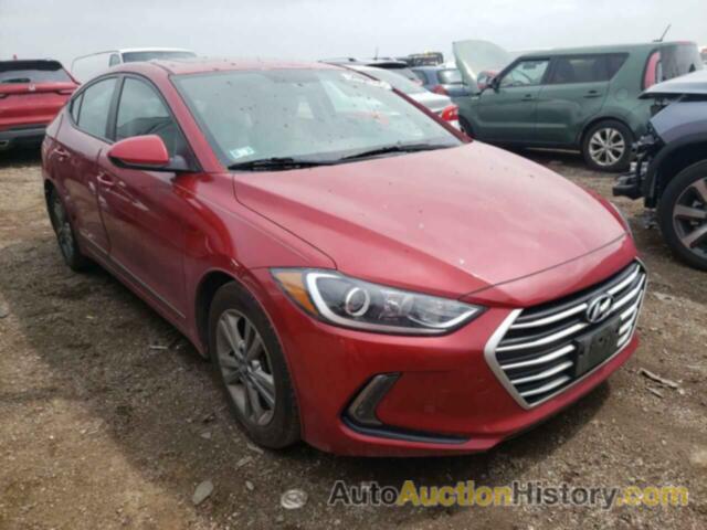 HYUNDAI ELANTRA SEL, KMHD84LF6JU495098