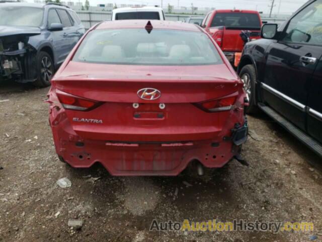 HYUNDAI ELANTRA SEL, KMHD84LF6JU495098