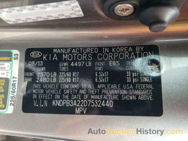 KIA SPORTAGE BASE, KNDPB3A22D7532440