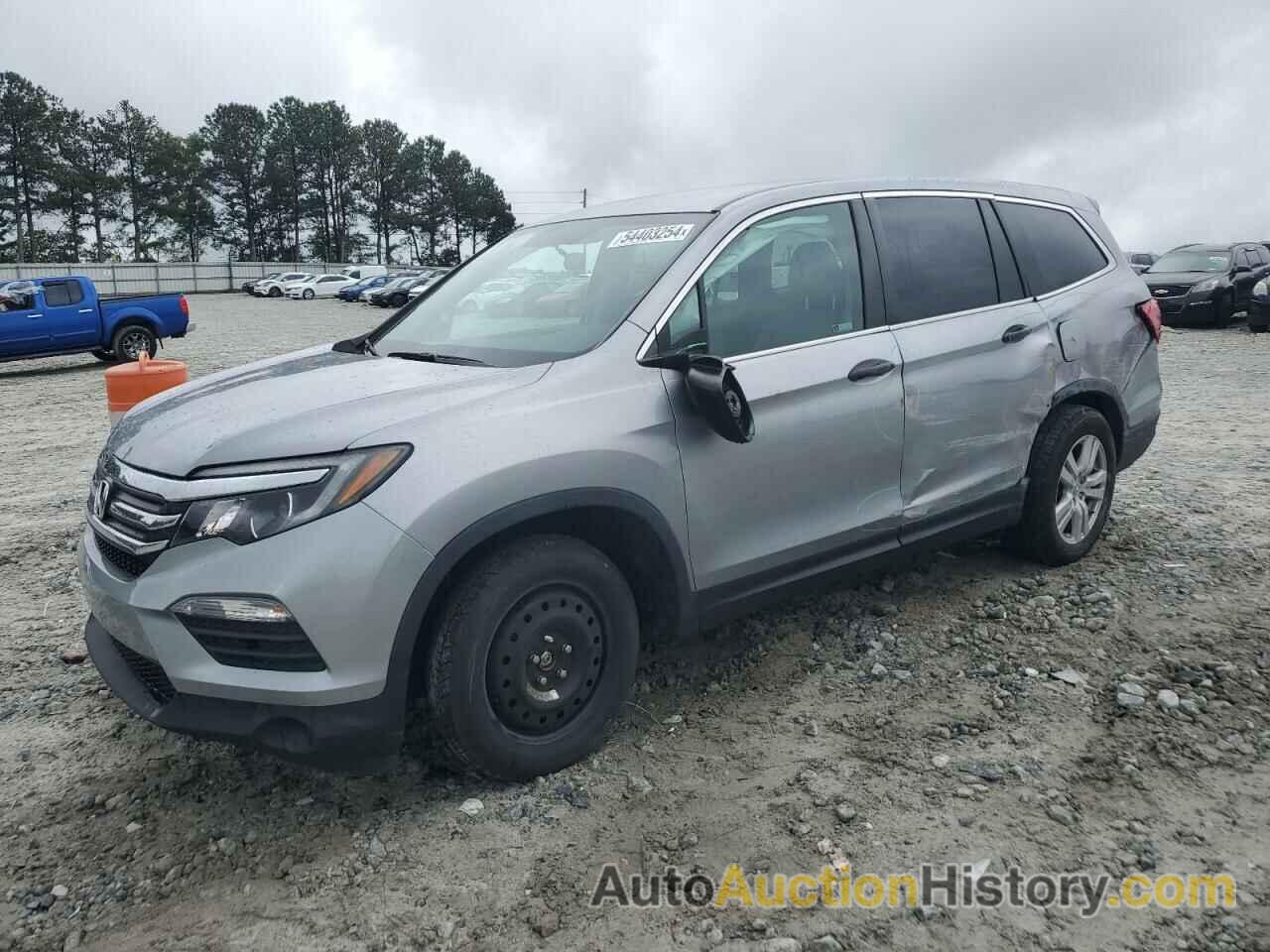 HONDA PILOT LX, 5FNYF5H13HB047032