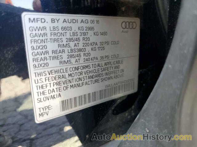 AUDI Q7 PREMIUM PLUS, WA1LAAF79HD021092