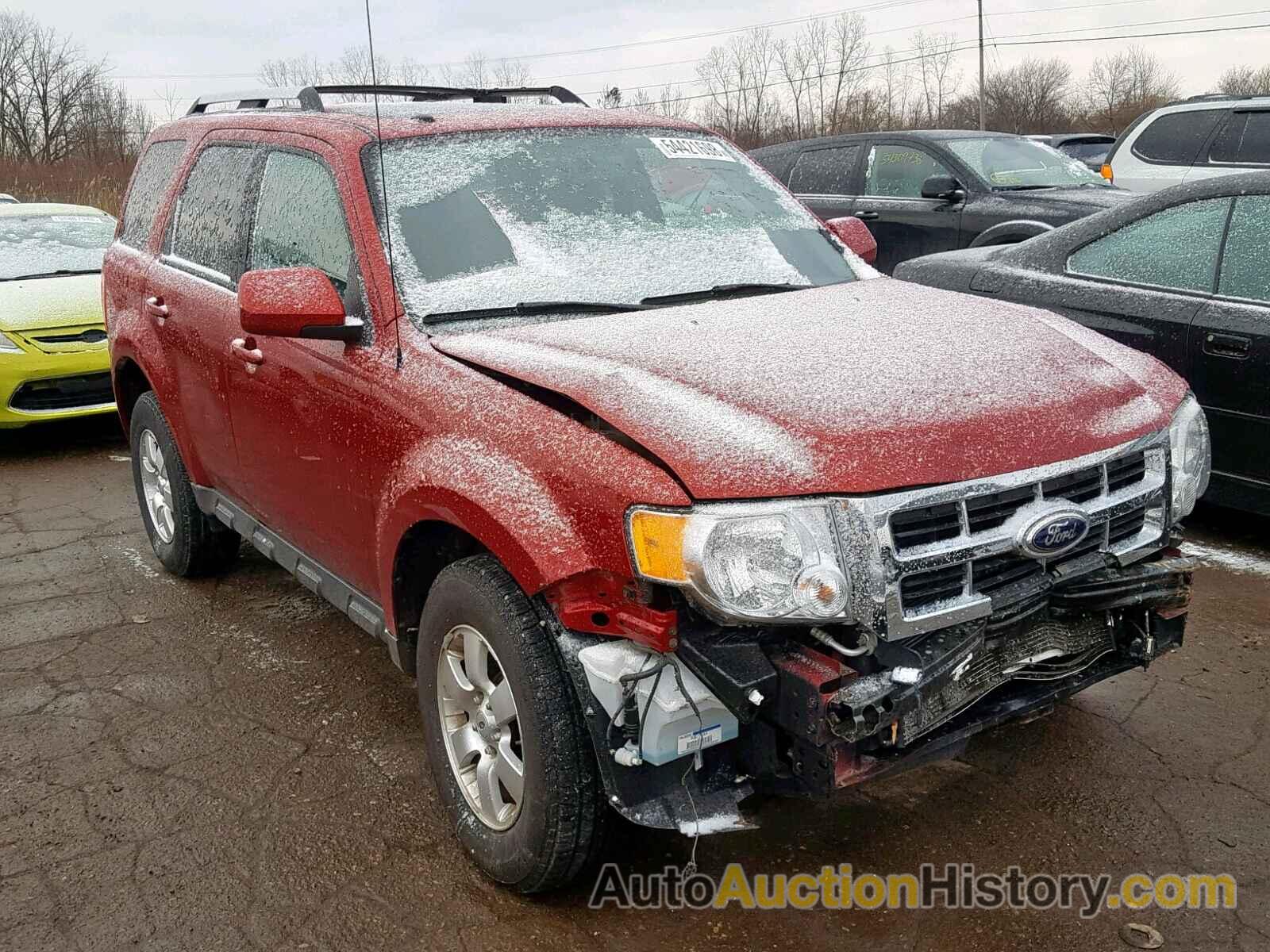 2010 FORD ESCAPE LIMITED, 1FMCU9EG9AKD43872