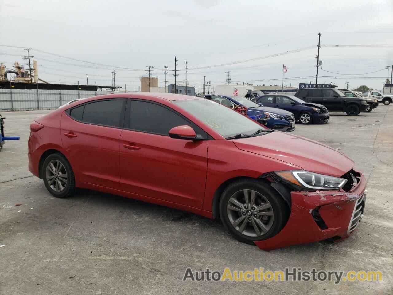 2018 HYUNDAI ELANTRA SEL, 5NPD84LF9JH364679