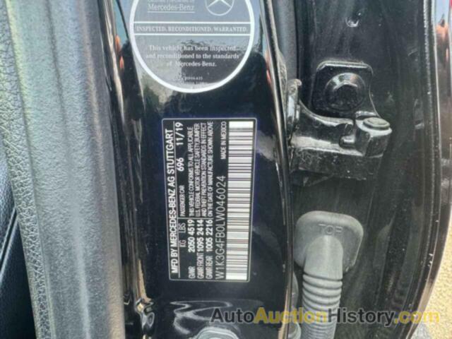 MERCEDES-BENZ A-CLASS 220 4MATIC, W1K3G4FB0LW046024