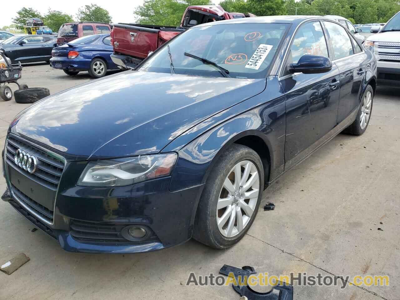 2011 AUDI A4 PREMIUM PLUS, WAUFFAFL6BN046788