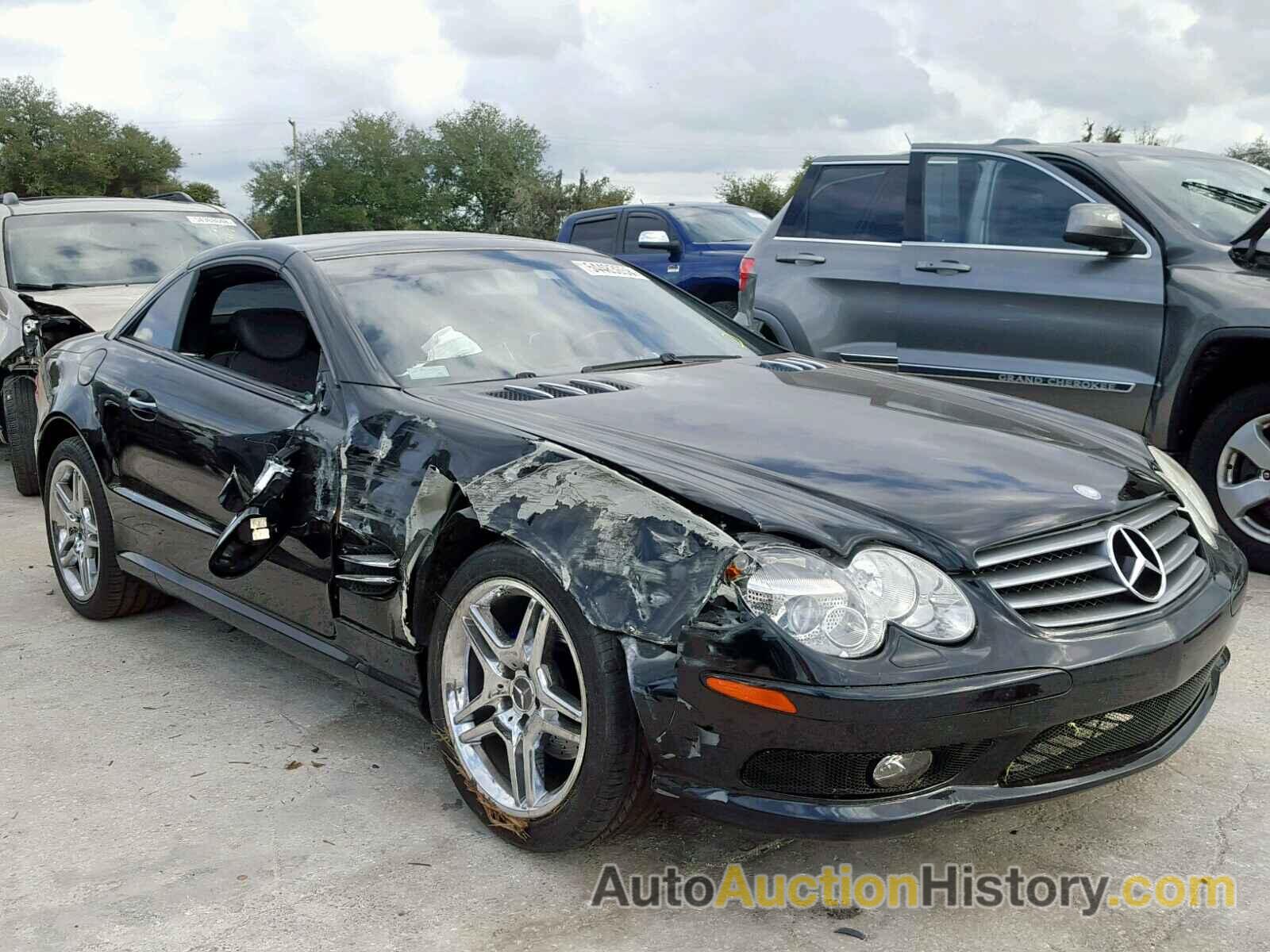 2006 MERCEDES-BENZ SL 500, WDBSK75F56F112354