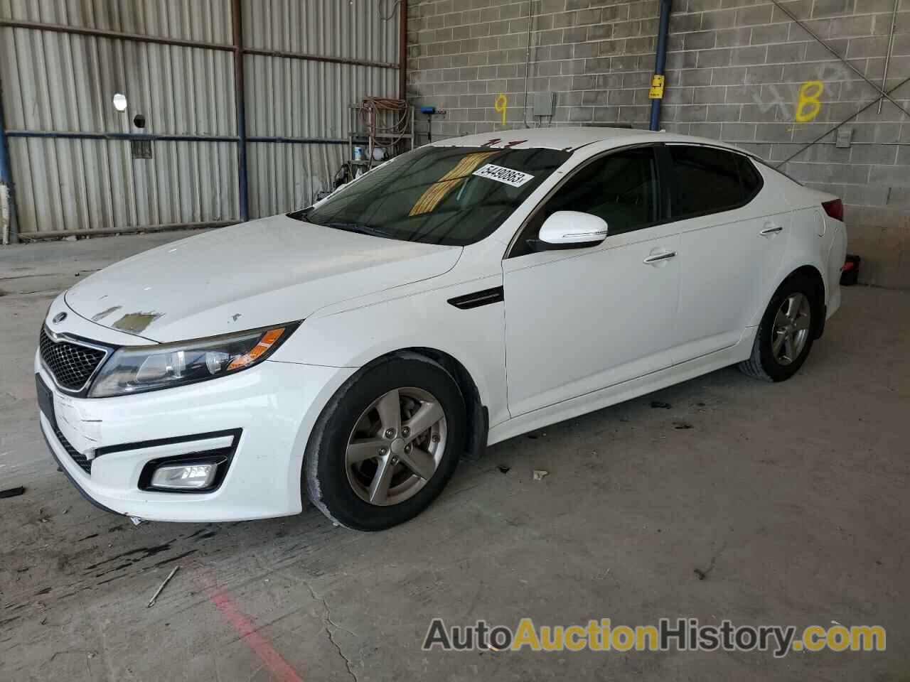 2014 KIA OPTIMA LX, 5XXGM4A76EG327627