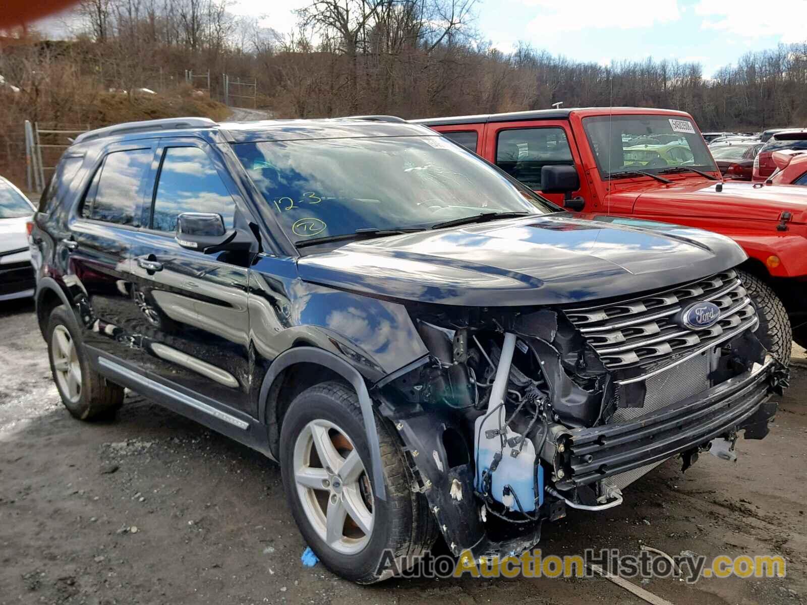 2017 FORD EXPLORER XLT, 1FM5K8D86HGA96732