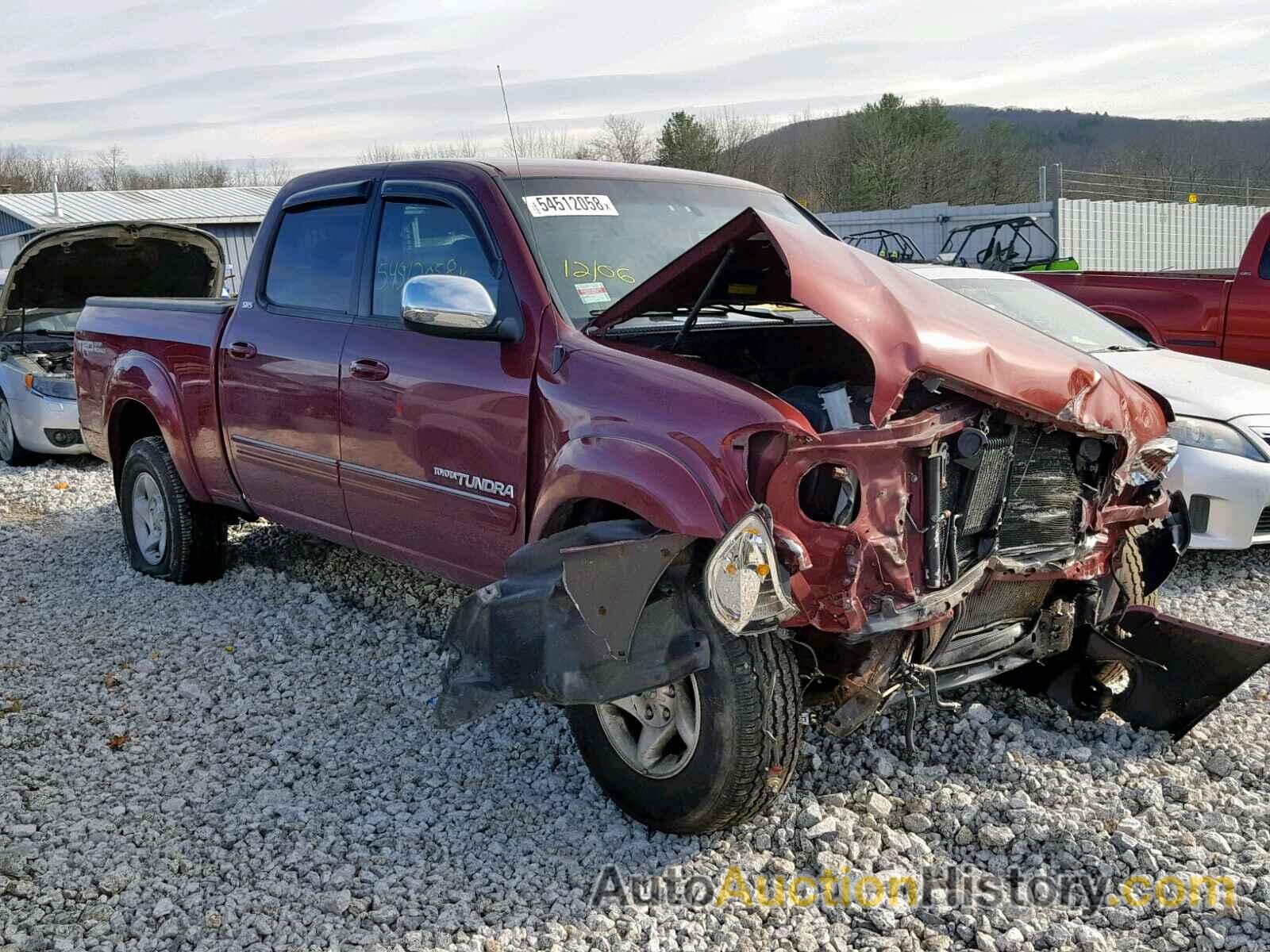 2004 TOYOTA TUNDRA DOUBLE CAB SR5, 5TBDT44184S443723