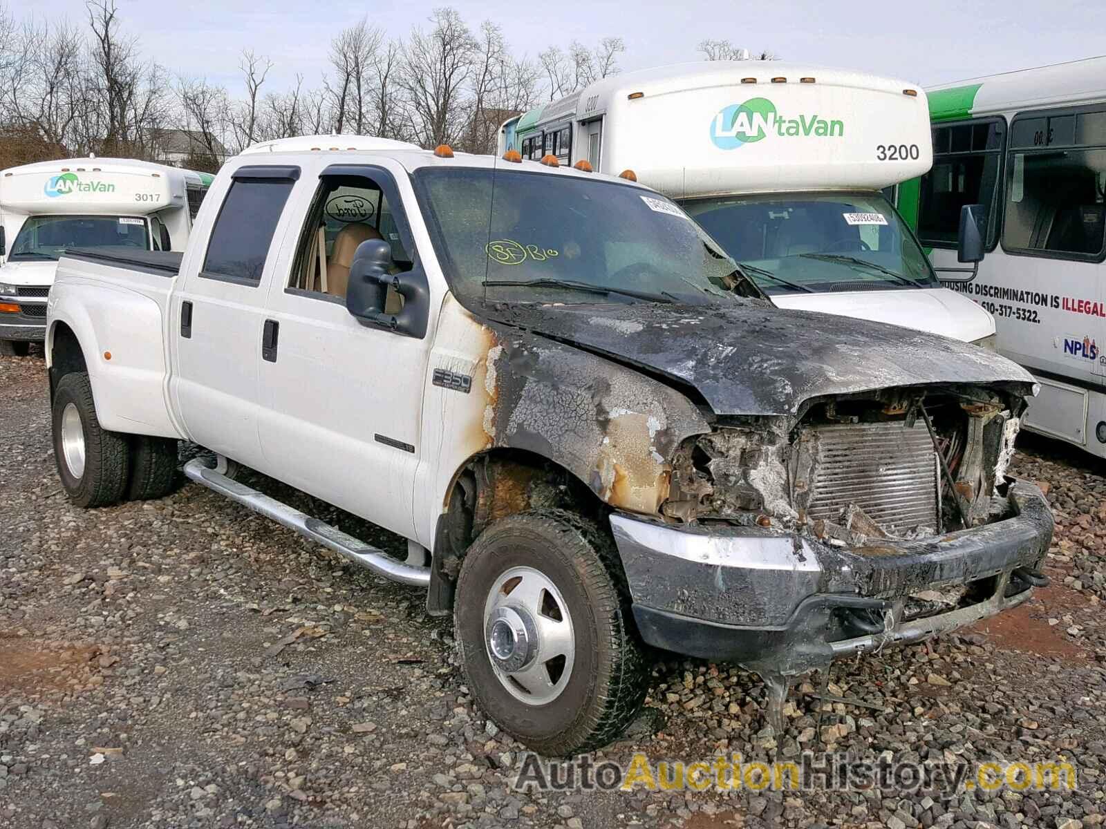 2001 FORD F350 SUPER DUTY, 1FTWW33F71ED08376