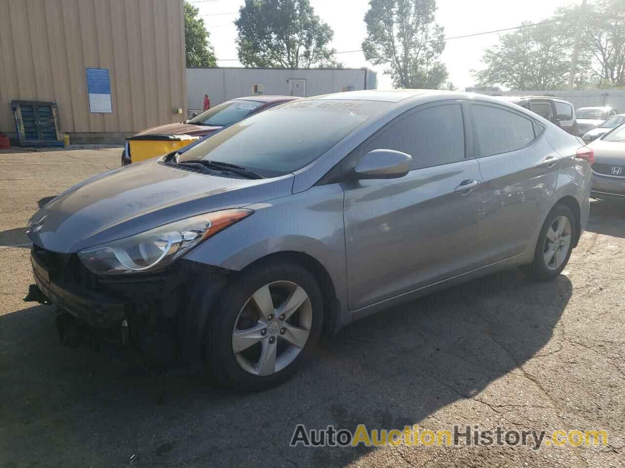 2013 HYUNDAI ELANTRA GLS, KMHDH4AE4DU625281