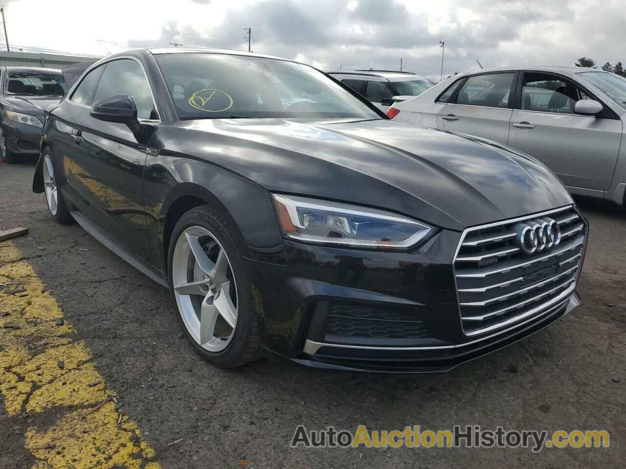 2019 AUDI A5 PREMIUM, WAUSNAF52KA008422