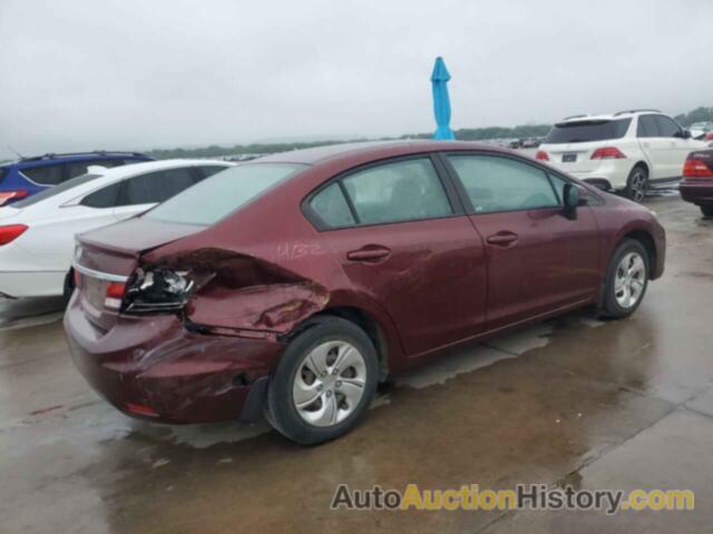 HONDA CIVIC LX, 2HGFB2F50DH551891