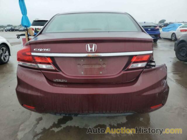 HONDA CIVIC LX, 2HGFB2F50DH551891