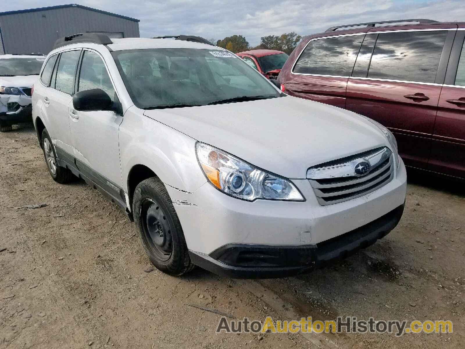 2011 SUBARU OUTBACK 2. 2.5I, 4S4BRCAC7B3358024