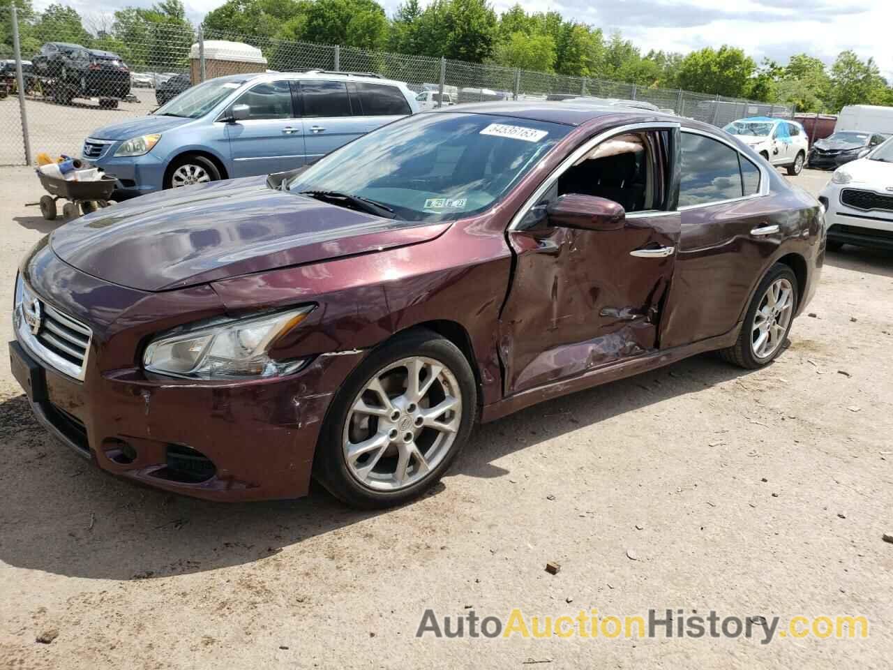 2014 NISSAN MAXIMA S, 1N4AA5AP6EC905168