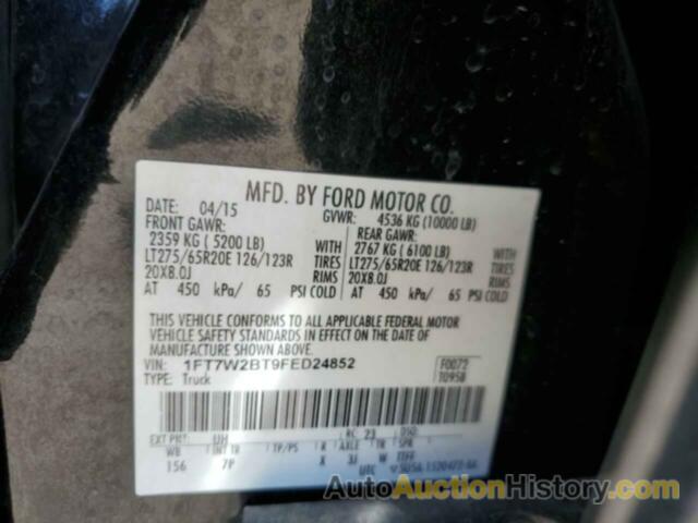 FORD F250 SUPER DUTY, 1FT7W2BT9FED24852