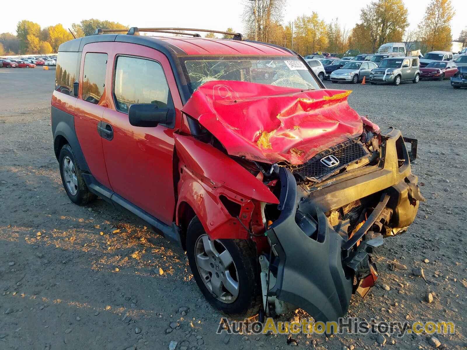 2005 HONDA ELEMENT EX EX, 5J6YH28645L031154