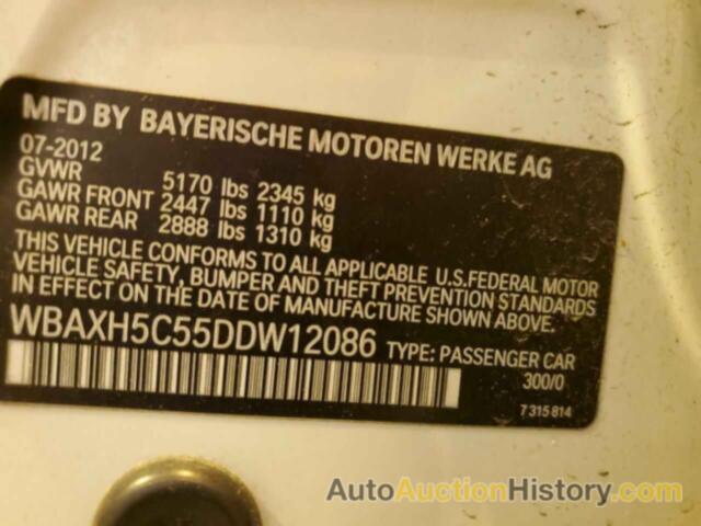 BMW 5 SERIES XI, WBAXH5C55DDW12086