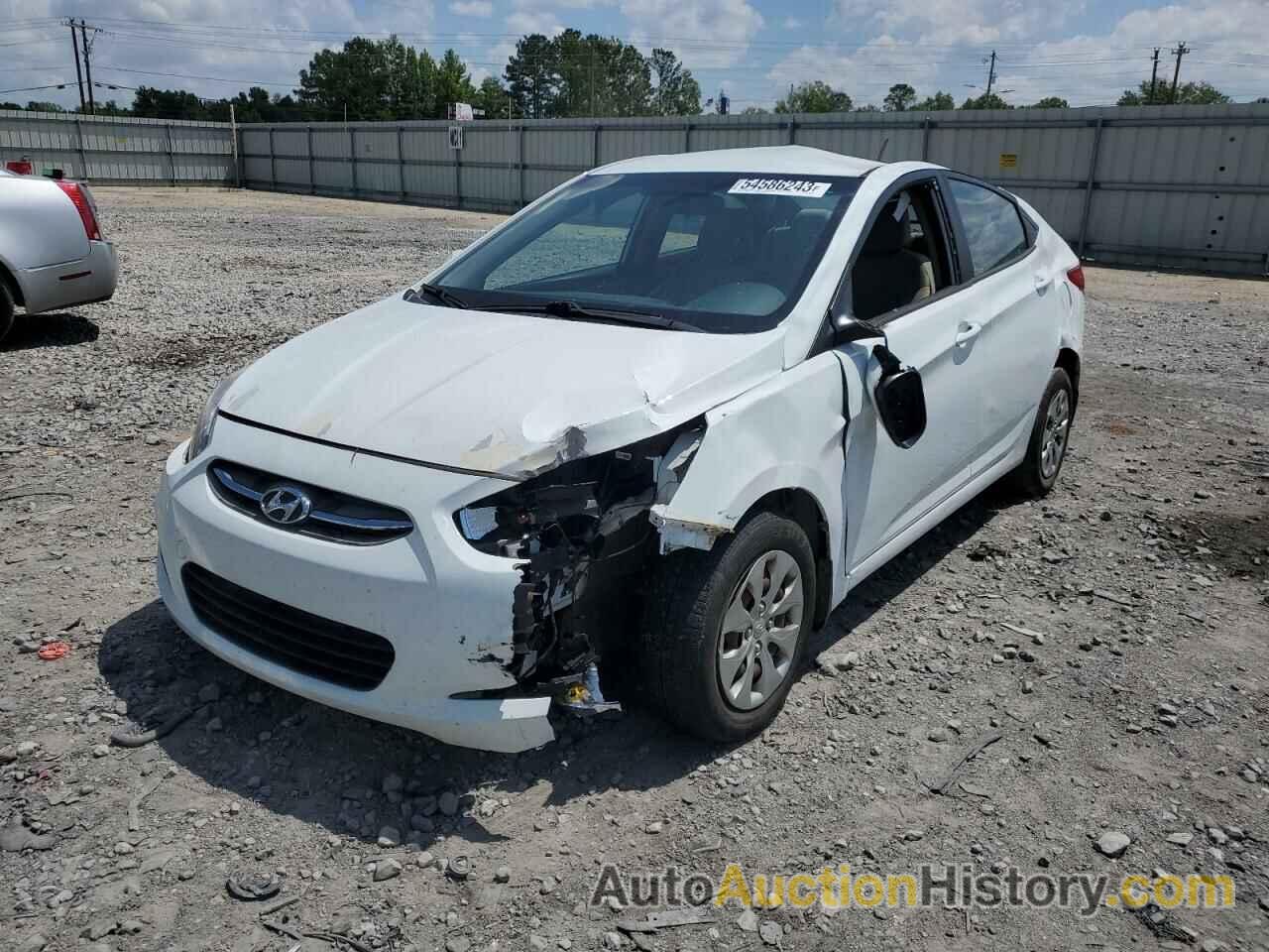 2016 HYUNDAI ACCENT SE, KMHCT4AE6GU047814