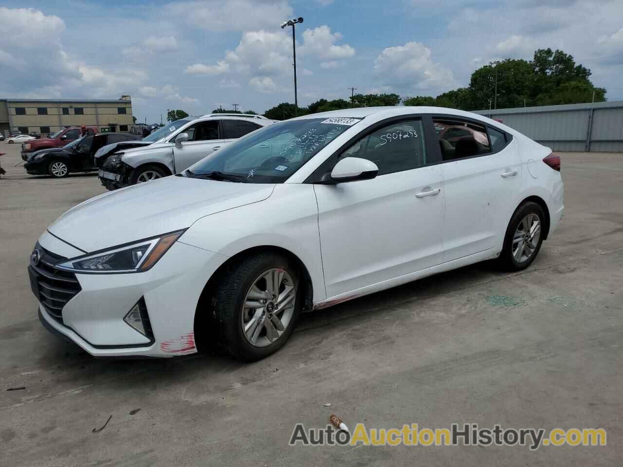 2019 HYUNDAI ELANTRA SEL, 5NPD84LF0KH484615