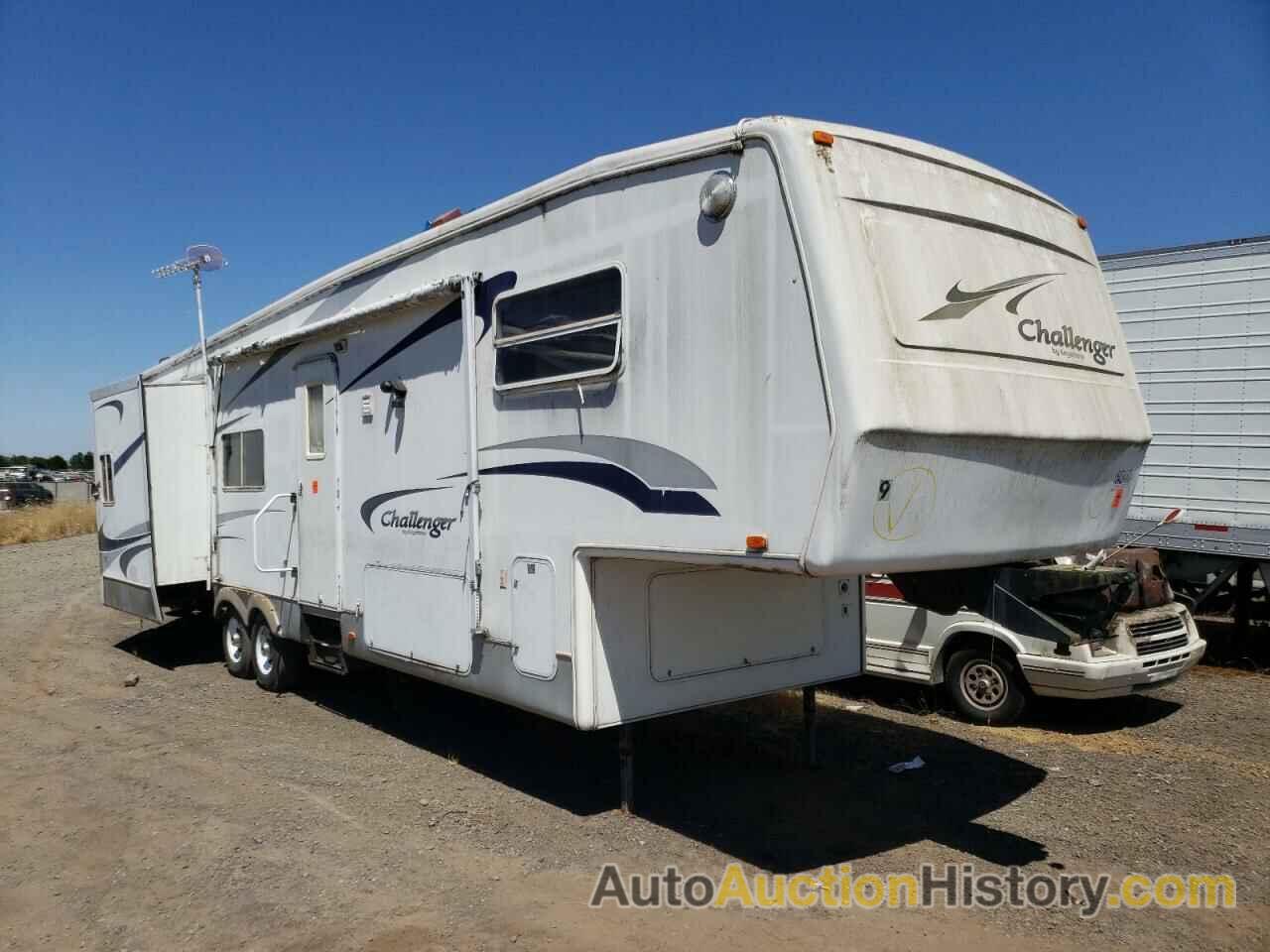 2002 KEYSTONE CHALLENGER, 4YDF34T2024401207