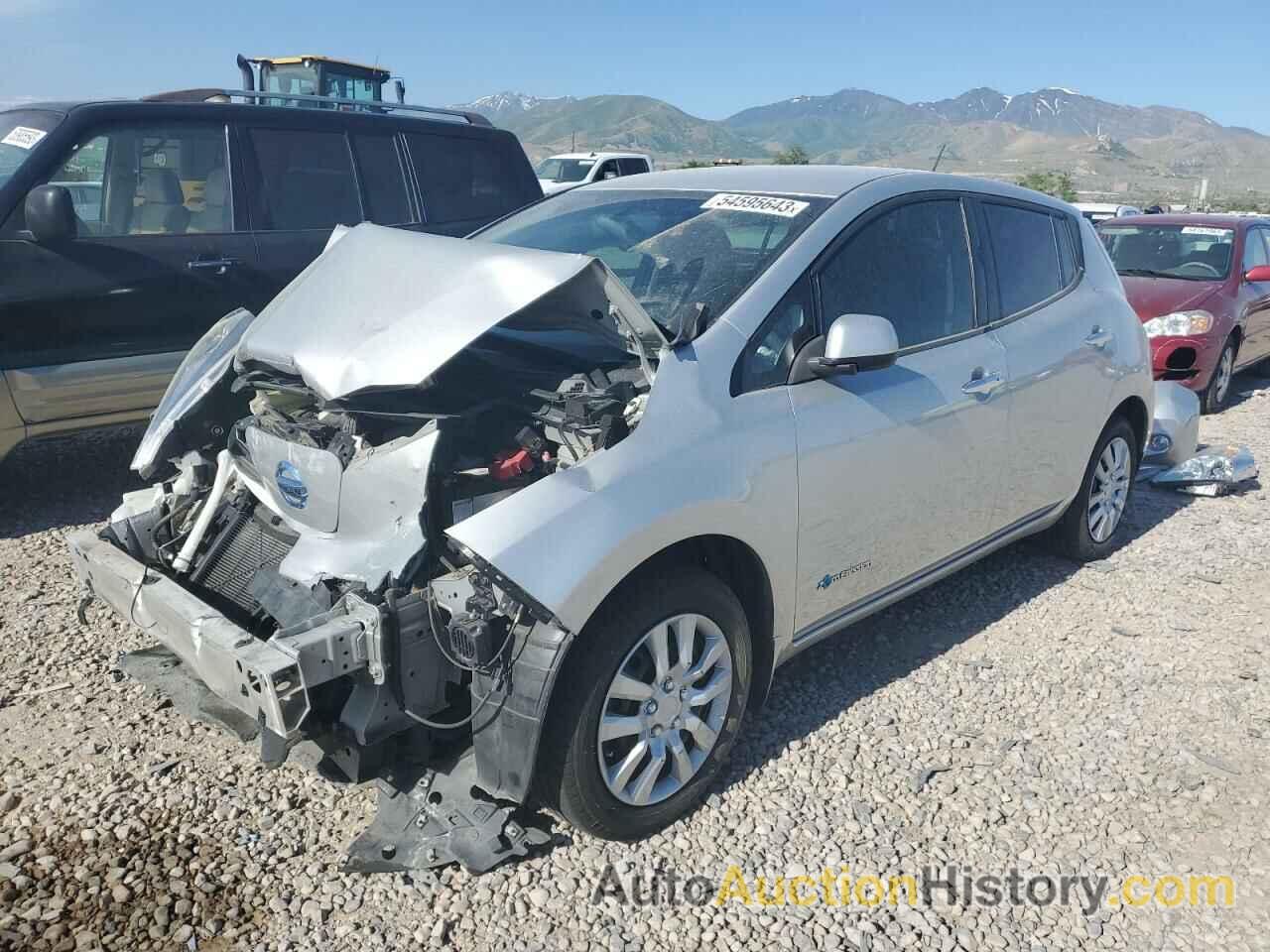 2016 NISSAN LEAF S, 1N4AZ0CP6GC308999