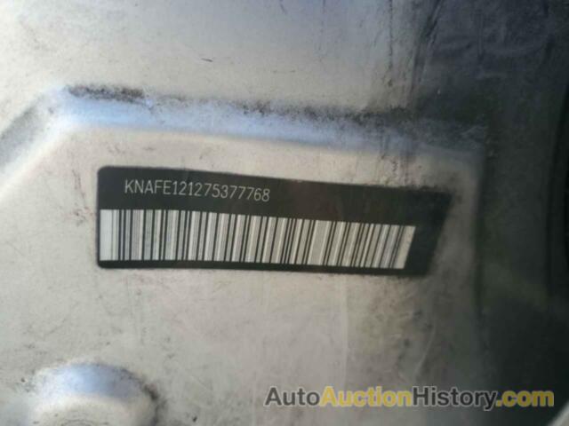 KIA SPECTRA EX, KNAFE121275377768