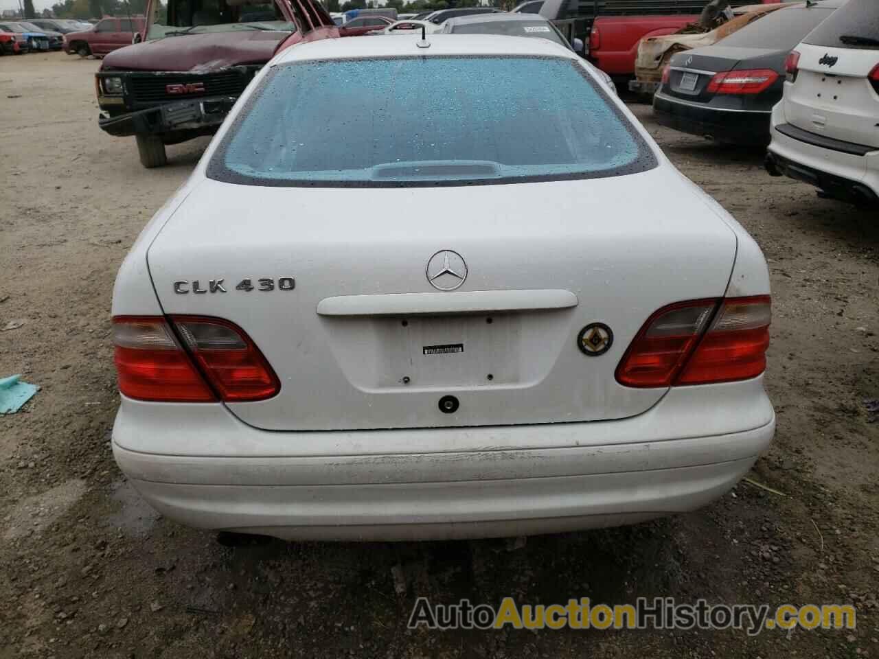 MERCEDES-BENZ CLK-CLASS 430, WDBLJ70G7YF117131