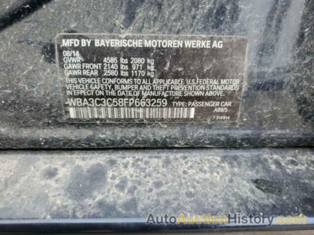 BMW 3 SERIES I XDRIVE, WBA3C3C58FP663259