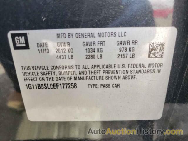 CHEVROLET MALIBU LS, 1G11B5SL0EF177258