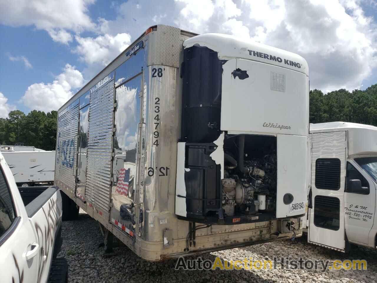 2011 GREAT DANE TRAILER REEFER, 1GRAA5617BB707656