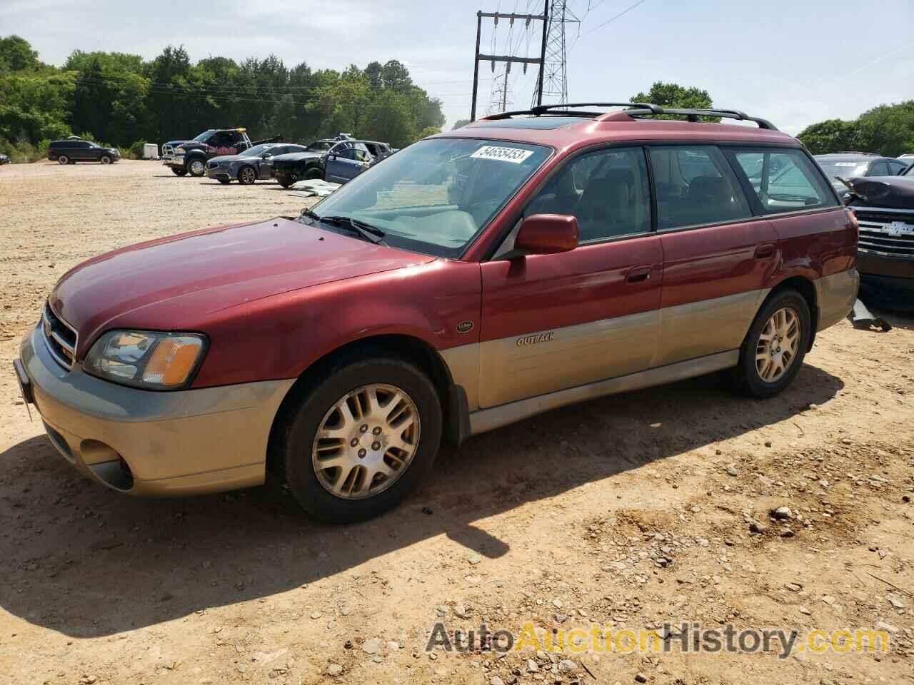 2002 SUBARU LEGACY OUTBACK H6 3.0 LL BEAN, 4S3BH806427632756