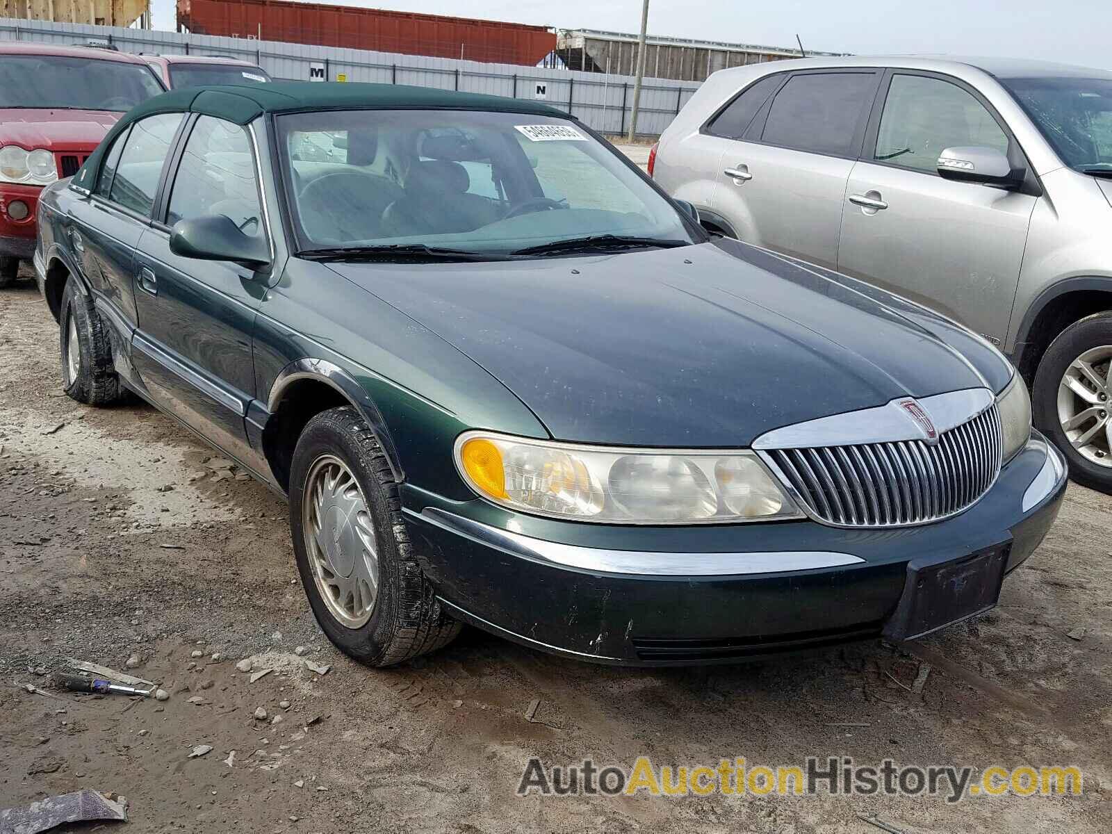 1998 LINCOLN CONTINENTL, 1LNFM97V8WY604888